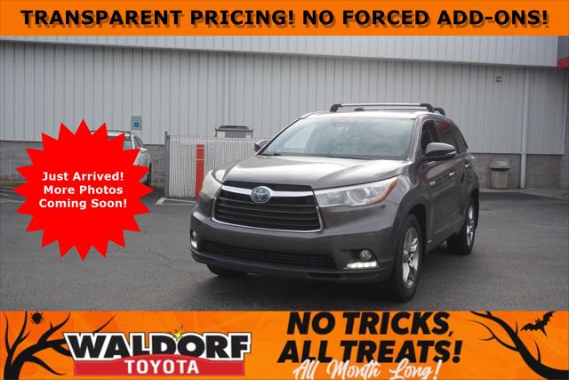 2016 Toyota Highlander Hybrid Limited Platinum V6 2016 Toyota Highlander Hybrid Limited Platinum V6