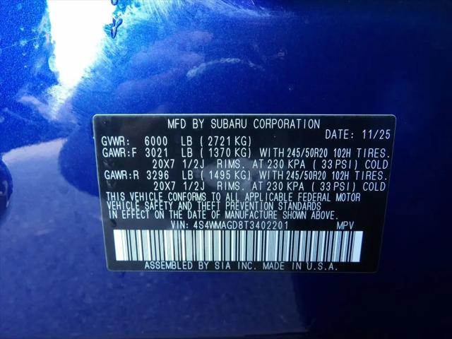 2026 Subaru Ascent Limited 7-Passenger
