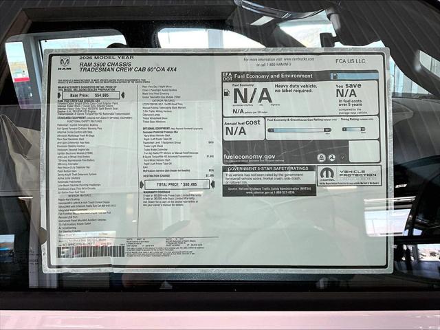 2026 Ram 3500 Chassis Cab Tradesman