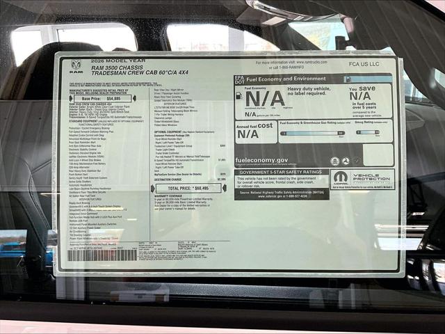 2026 Ram 3500 Chassis Cab Tradesman