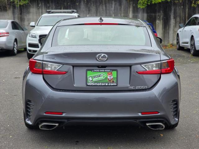 2016 Lexus RC 200t 200t