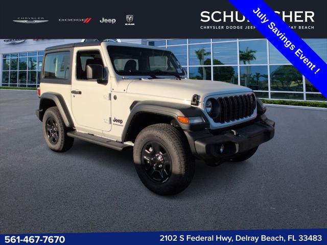 2026 Jeep Wrangler 2-Door Sport 4x4 for sale in Delray Beach, FL