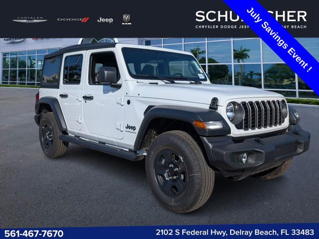 2026 Jeep Wrangler 4-Door Sport 4x4 for sale in Delray Beach, FL