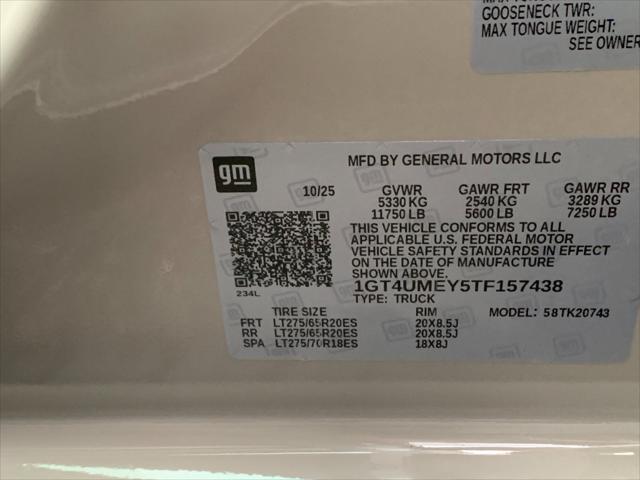 2026 GMC Sierra 2500HD Crew Cab, Standard Bed, SLE, 4WD