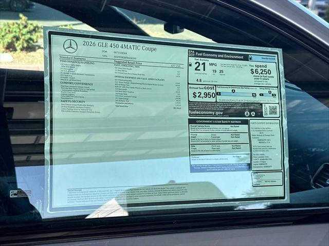 2026 Mercedes-Benz GLE 450 4MATIC