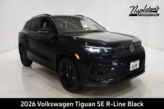 2026 Volkswagen Tiguan SE R-Line Black for sale in Urbana, IL