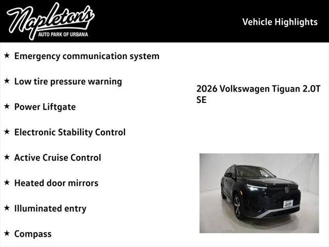 2026 Volkswagen Tiguan SE
