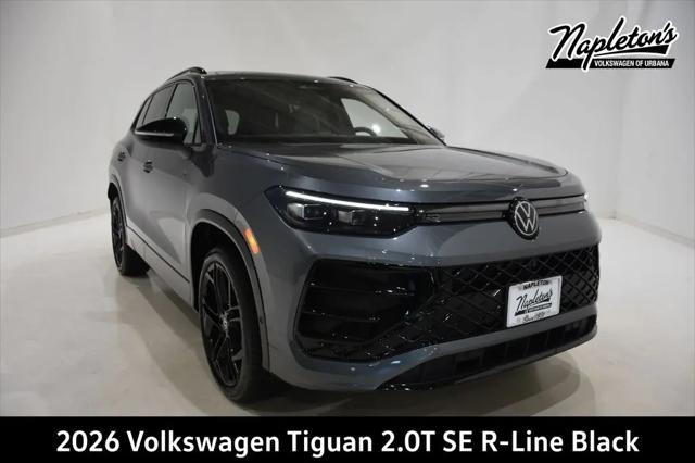 2026 Volkswagen Tiguan SE R-Line Black for sale in Urbana, IL