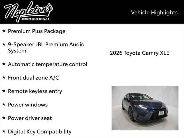 2026 Toyota Camry XLE