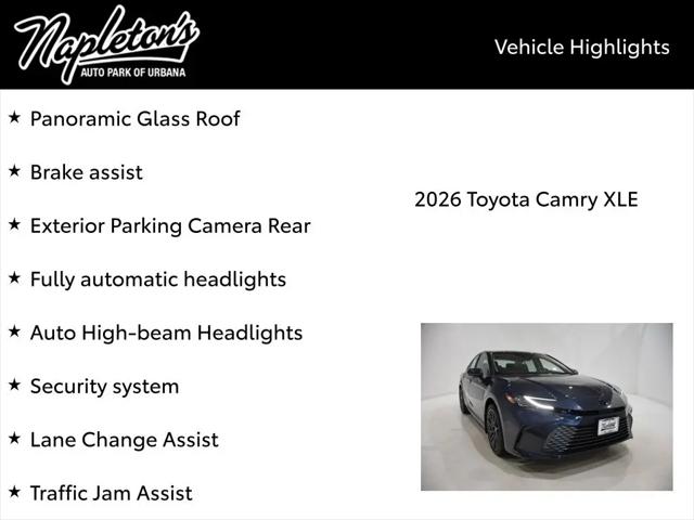 2026 Toyota Camry XLE