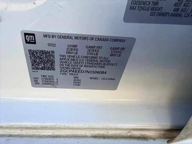 2022 Chevrolet Silverado 1500 2WD Crew Cab Short Bed LTZ
