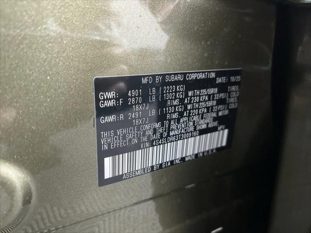 2026 Subaru Forester Limited