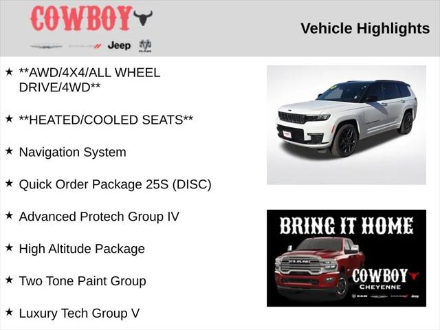 2024 Jeep Grand Cherokee L Summit 4x4