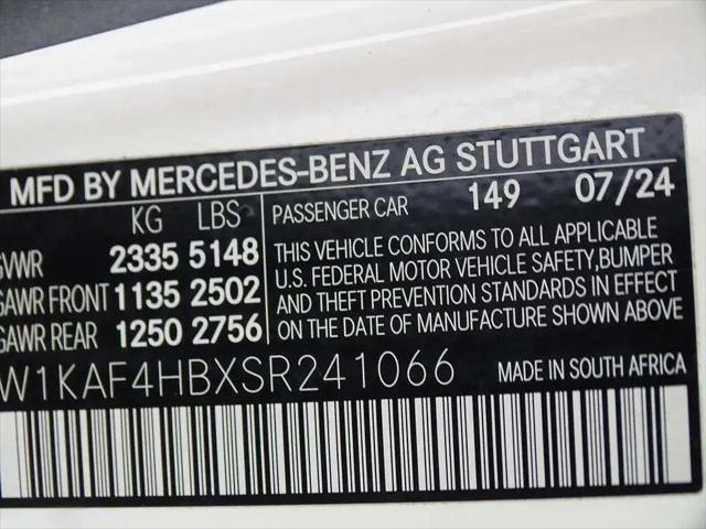 2025 Mercedes-Benz C-CLASS C 300 C 300