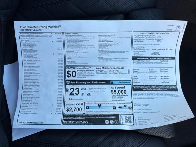 2026 BMW X7 xDrive40i