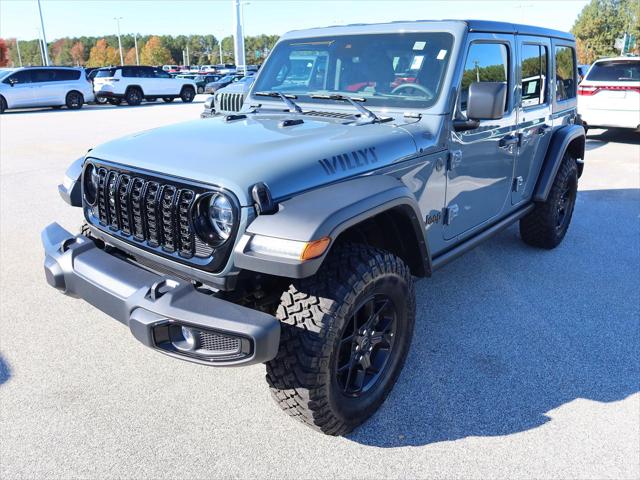 2024 Jeep Wrangler 4-Door Willys 4x4 2024 Jeep Wrangler 4-Door Willys 4x4