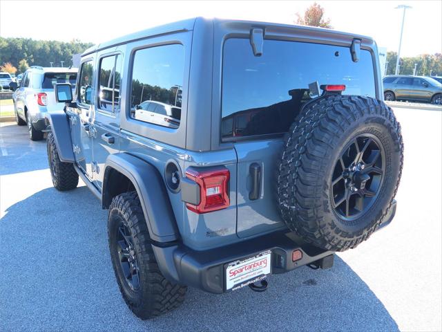 2024 Jeep Wrangler 4-Door Willys 4x4 2024 Jeep Wrangler 4-Door Willys 4x4