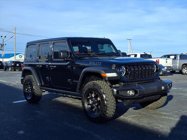 2024 Jeep Wrangler 4-Door Willys 4x4 2024 Jeep Wrangler 4-Door Willys 4x4
