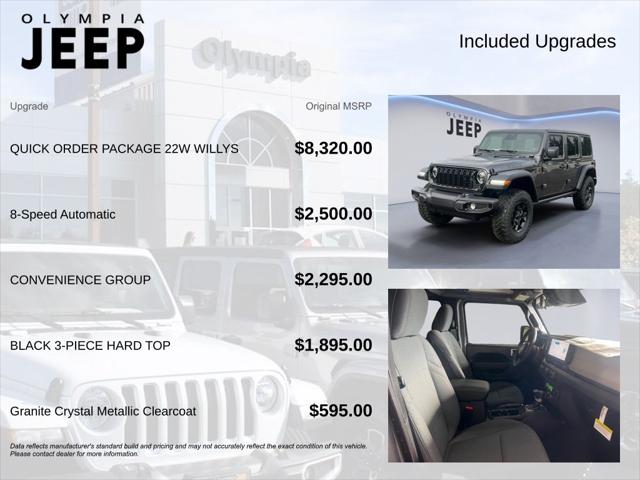 2026 Jeep Wrangler 4-Door Willys 4x4