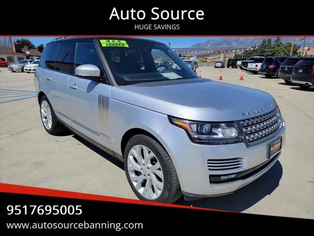 2015 Land Rover Range Rover 5.0L V8 Supercharged for sale in Banning, CA