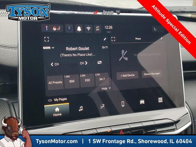 2026 Jeep Compass Latitude Altitude