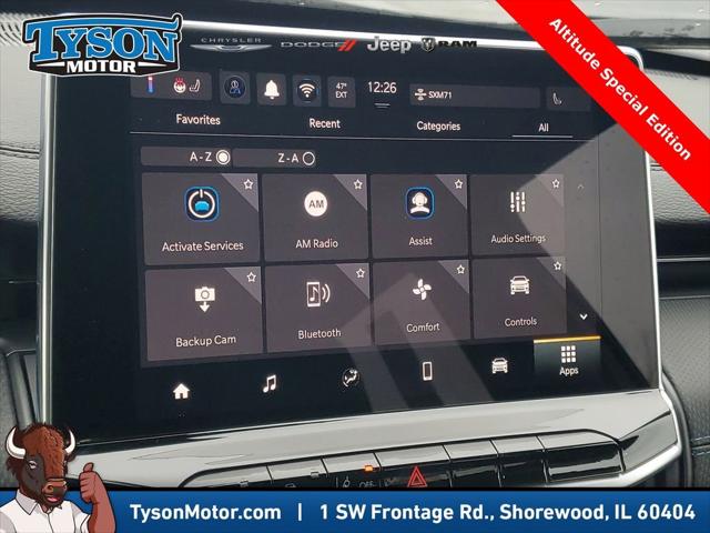 2026 Jeep Compass Latitude Altitude