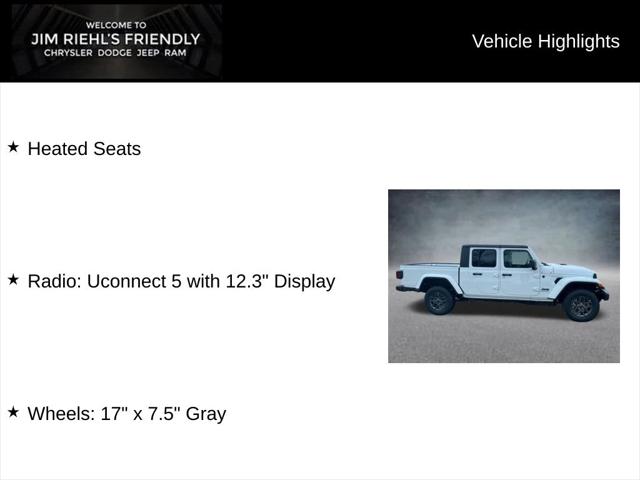 2026 Jeep Gladiator GLADIATOR SPORT S 4X4