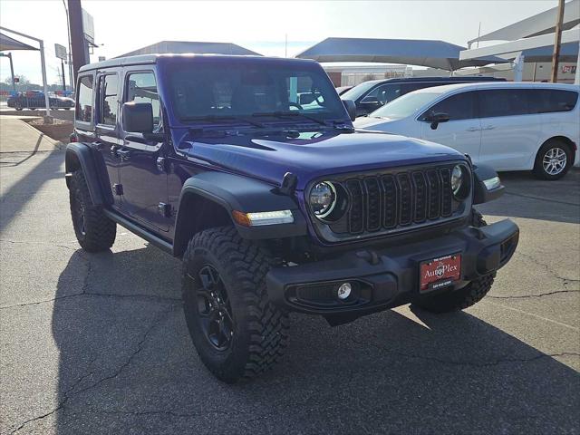 2026 Jeep Wrangler WRANGLER 4-DOOR WILLYS 2026 Jeep Wrangler WRANGLER 4-DOOR WILLYS