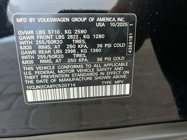 2026 Volkswagen Atlas 2.0T SE w/Technology