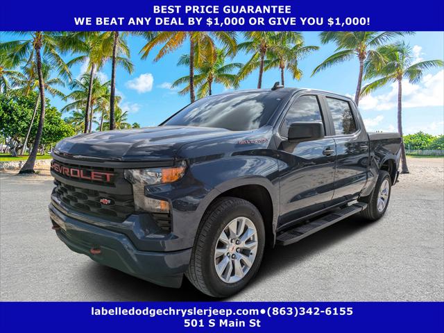 2022 Chevrolet Silverado 1500 2WD Crew Cab Short Bed Custom 2022 Chevrolet Silverado 1500 2WD Crew Cab Short Bed Custom