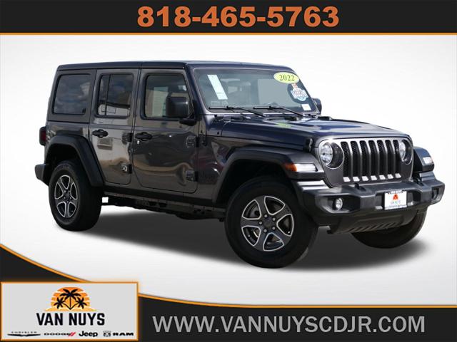 2022 Jeep Wrangler Unlimited Sport S 4x4 2022 Jeep Wrangler Unlimited Sport S 4x4