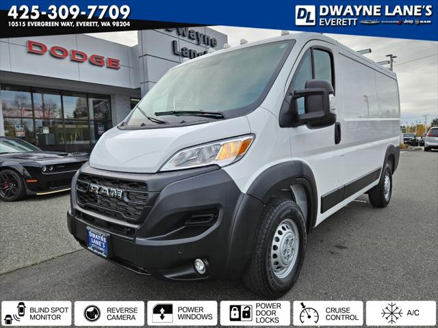 2025 RAM ProMaster 1500 Cargo Van Tradesman Low Roof 136 WB w/Pass Seat 2025 RAM ProMaster 1500 Cargo Van Tradesman Low Roof 136 WB w/Pass Seat
