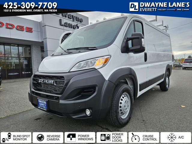 2025 RAM ProMaster 2500 Cargo Van Tradesman Low Roof 136 WB w/Pass Seat