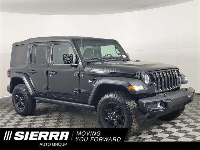 2022 Jeep Wrangler Unlimited Willys Sport 4x4 2022 Jeep Wrangler Unlimited Willys Sport 4x4
