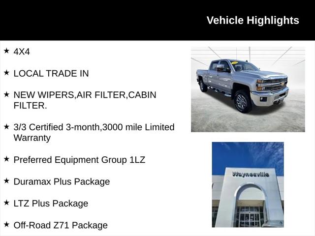 2016 Chevrolet Silverado 2500HD LTZ