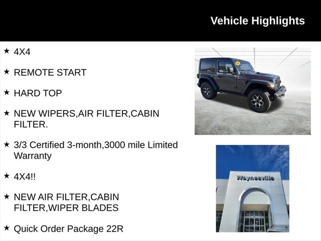 2021 Jeep Wrangler Rubicon 4X4