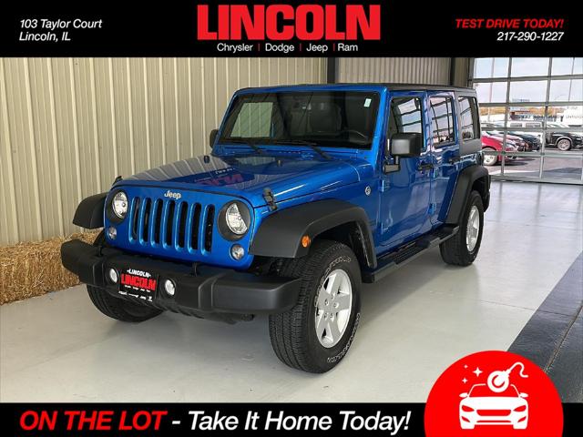 2016 Jeep Wrangler Unlimited Sport 2016 Jeep Wrangler Unlimited Sport