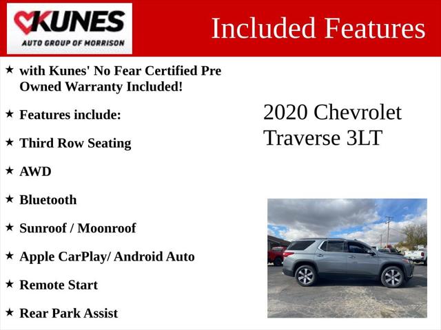 2020 Chevrolet Traverse AWD LT Leather 2020 Chevrolet Traverse AWD LT Leather