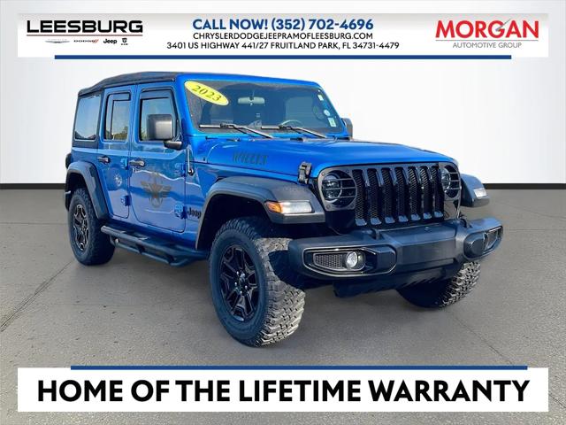 2023 Jeep Wrangler 4-Door Willys Sport 4x4 2023 Jeep Wrangler 4-Door Willys Sport 4x4
