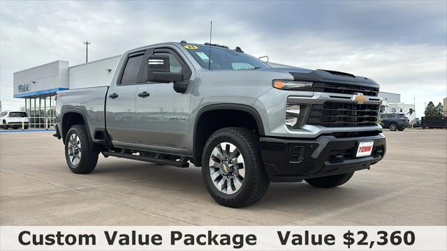 2025 Chevrolet Silverado 2500HD 4WD Double Cab Standard Bed Custom 2025 Chevrolet Silverado 2500HD 4WD Double Cab Standard Bed Custom