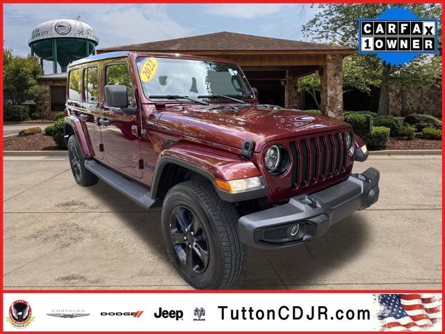 2022 Jeep Wrangler Unlimited Sahara Altitude 4x4 2022 Jeep Wrangler Unlimited Sahara Altitude 4x4