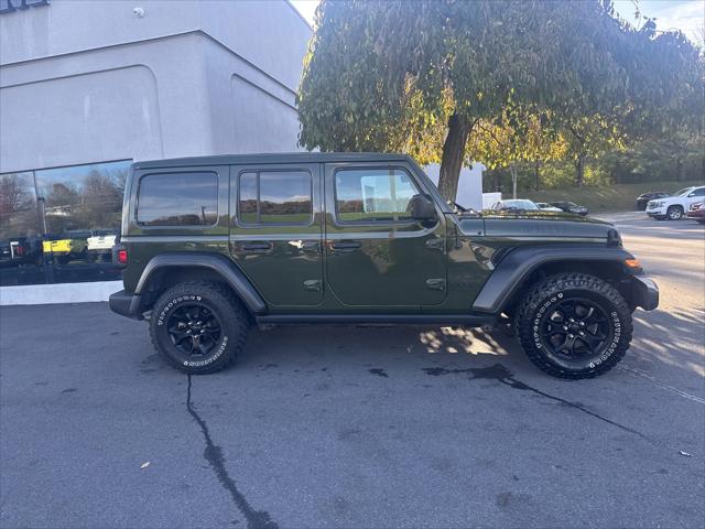2022 Jeep Wrangler Unlimited Willys 4x4 2022 Jeep Wrangler Unlimited Willys 4x4