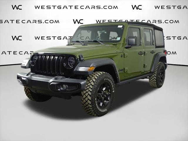 2021 Jeep Wrangler Unlimited Willys 4x4 2021 Jeep Wrangler Unlimited Willys 4x4