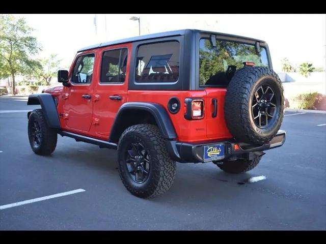 2024 Jeep Wrangler 4-Door Willys 4x4
