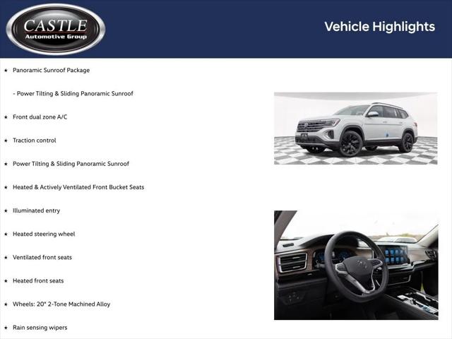 2026 Volkswagen Atlas SE with Technology