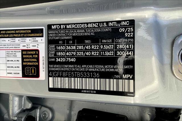 2026 Mercedes-Benz GLS GLS 580 4MATIC