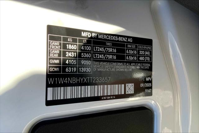 2026 Mercedes-Benz Sprinter Crew Van Standard Roof 4-Cyl Diesel HO