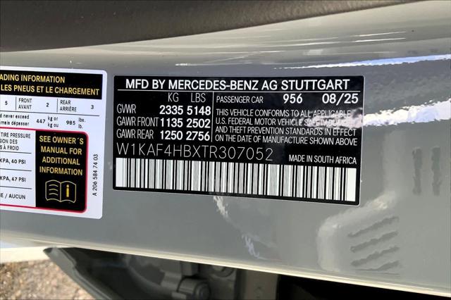 2026 Mercedes-Benz C-CLASS C 300 C 300