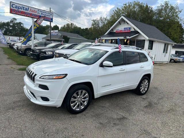 2018 Jeep Cherokee Overland 4x4 for sale in Michigan Center, MI