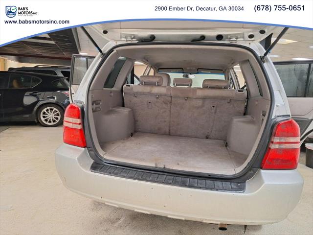 2002 Toyota Highlander Base